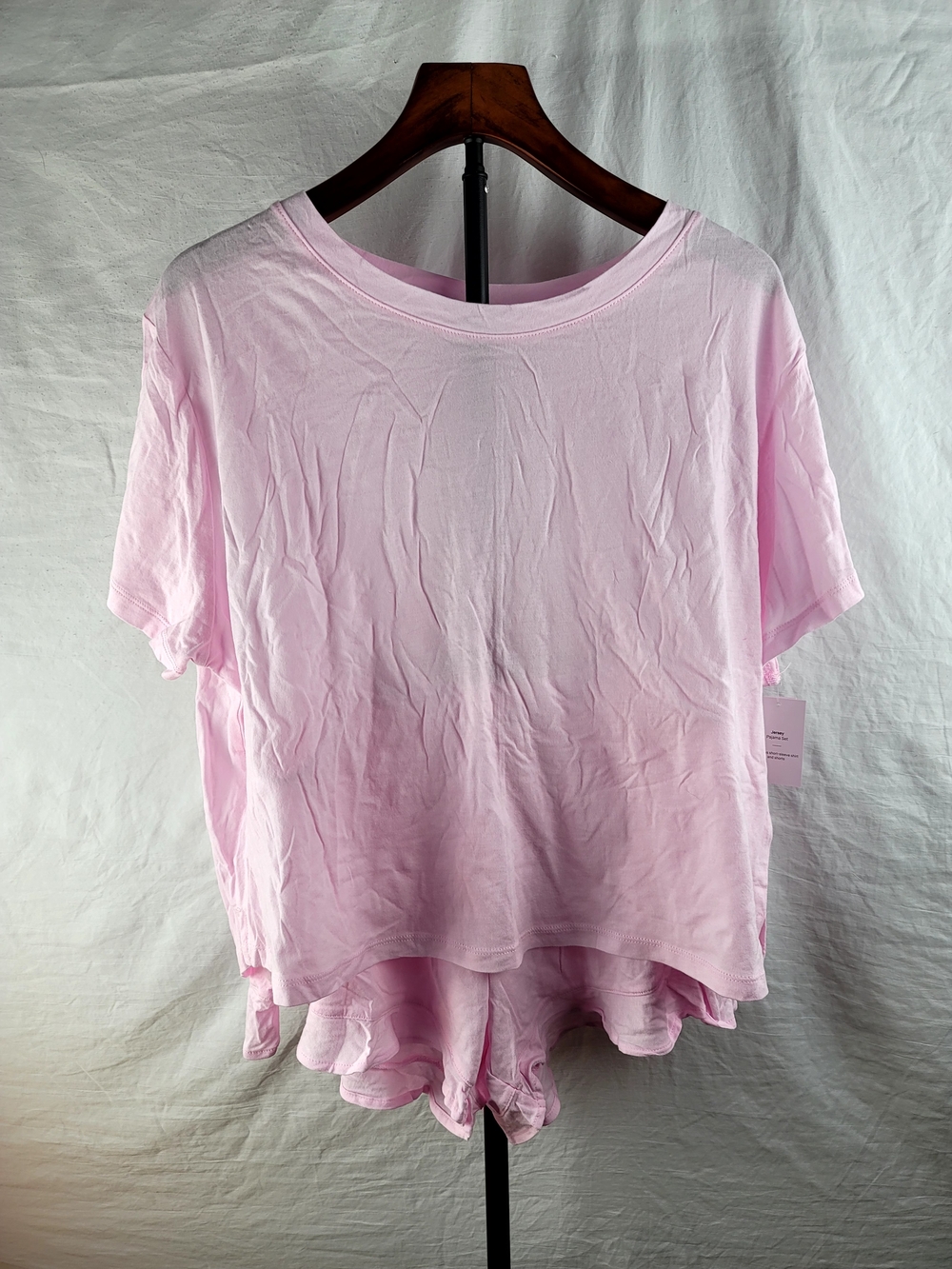 NWT Auden Target Pink Jersey Pajama Set Size Large